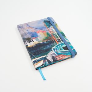 Dijital Baskılı Defter: Moïse Kisling (Mavi Yelkenli)