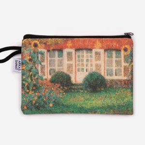 Fermuarlı Çanta - Henri Le Sidaner - Ay Çiçekleri